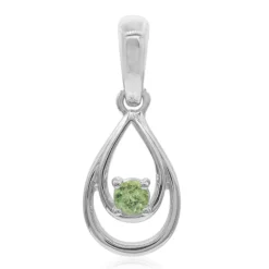 Madagaskar-Demantoid-Silberanhänger (John Ferry)