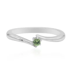 Madagaskar-Demantoid-Silberring (John Ferry)