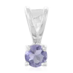 Madagaskar-Iolith-Silberanhänger