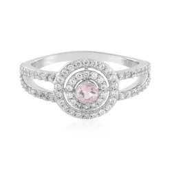 Madagaskar-Morganit-Silberring