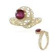 Madagaskar-Rubin-Goldring (Ornaments by de Melo)
