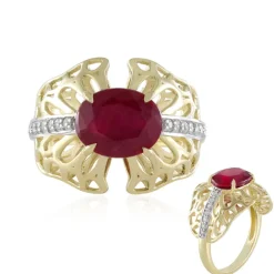 Madagaskar-Rubin-Goldring (Ornaments by de Melo)