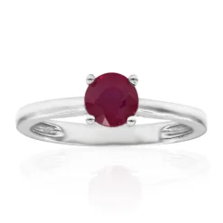 Madagaskar-Rubin-Platinring