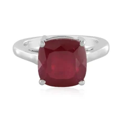 Madagaskar-Rubin-Silberring