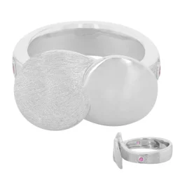 Madagaskar-Rubin-Silberring