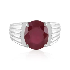 Madagaskar-Rubin-Silberring