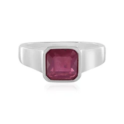 Madagaskar-Rubin-Silberring