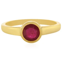 Madagaskar-Rubin-Silberring