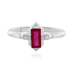 Madagaskar-Rubin-Silberring