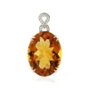 Madeira-Citrin-Goldanhänger