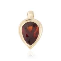 Madeira-Citrin-Goldanhänger (CUSTODANA)