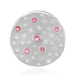 Malaya-Granat-Silberanhänger