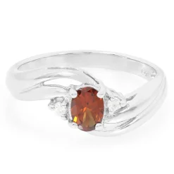 Malaya-Granat-Silberring