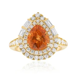 Mandarin-Granat-Goldring (CIRARI)