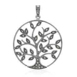 Markasit-Silberanhänger