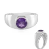 Marokkanischer Amethyst-Silberring