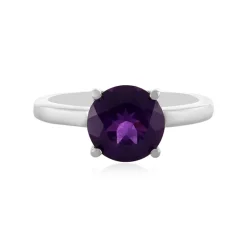 Marokkanischer Amethyst-Silberring