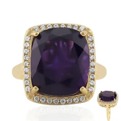 Marokkanischer Amethyst-Silberring