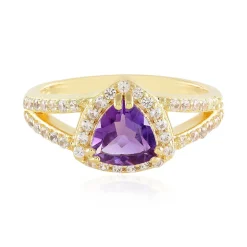 Marokkanischer Amethyst-Silberring