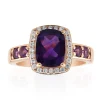 Marokkanischer Amethyst-Silberring