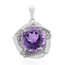 Marokkanischer Amethyst-Silberanhänger