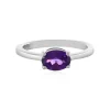 Marokkanischer Amethyst-Silberring