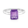 Marokkanischer Amethyst-Silberring