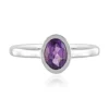 Marokkanischer Amethyst-Silberring