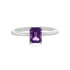Marokkanischer Amethyst-Silberring