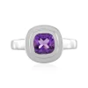 Marokkanischer Amethyst-Silberring