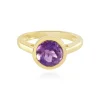 Marokkanischer Amethyst-Silberring