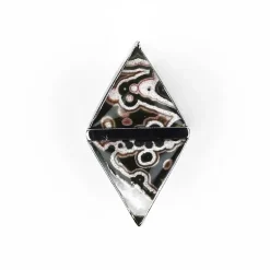 Meeres-Jaspis-Silberanhänger