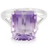 Mehrfarbiger Amethyst-Silberring