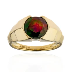 Mezezo-Opal-Goldring (de Melo)