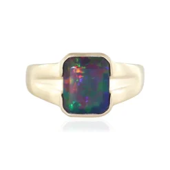 Mezezo-Opal-Goldring (de Melo)