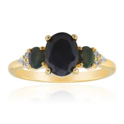 Mezezo-Opal-Silberring