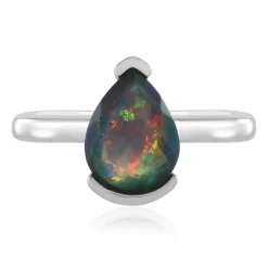 Mezezo-Opal-Silberring