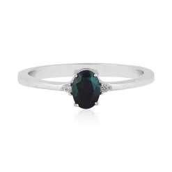 Mezezo-Opal-Silberring