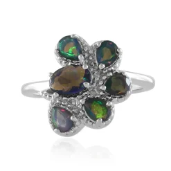 Mezezo-Opal-Silberring