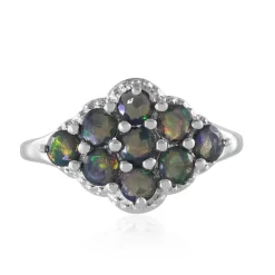 Mezezo-Opal-Silberring