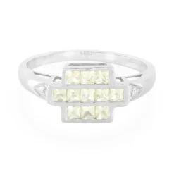 Mondschimmer-Sonnenstein-Silberring