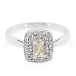 Mondschimmer-Sonnenstein-Silberring