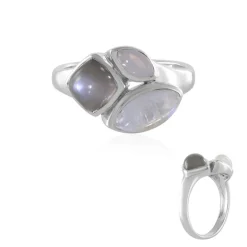 Mondstein-Silberring (KM by Juwelo)