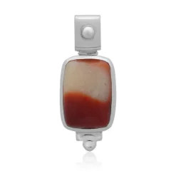 Mookait-Silberanhänger