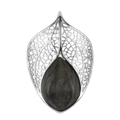 Mooreiche-Silberanhänger