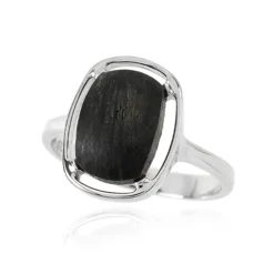 Mooreiche-Silberring