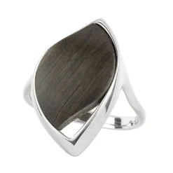 Mooreiche-Silberring