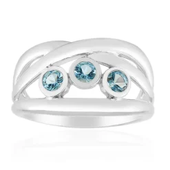 Mosambik-Aquamarin-Silberring (Pallanova)