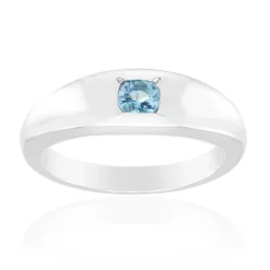 Mosambik-Aquamarin-Silberring (Pallanova)