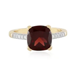 Mosambik-Granat-Goldring (SUHANA)